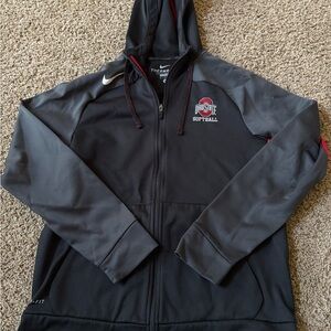 Nike Black and Gray Men's Jacket